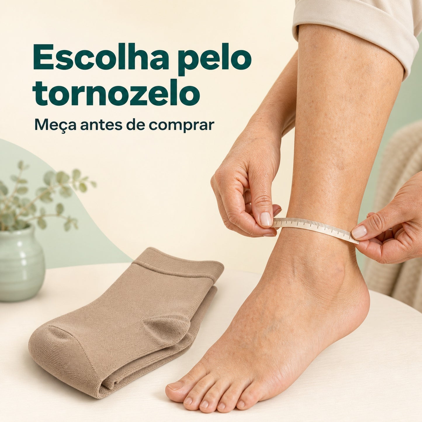 Escolha pelo tornozelo