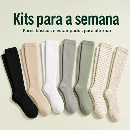 Kits Virelle com pares básicos e estampados